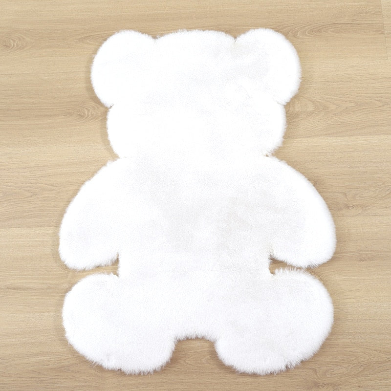 Teddybeer Vloerkleed voor Baby | Zacht & Veilig Speelkleed 60x80 of 75x105 cm