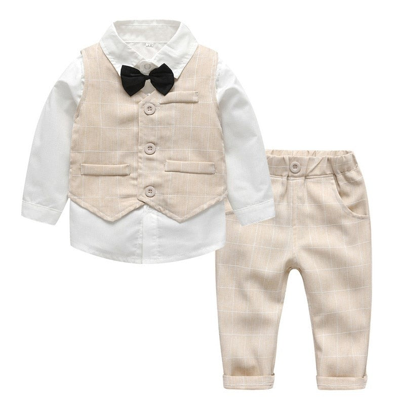 Elegante Baby Outfit voor Feest & Bruiloft – LittleGent Set