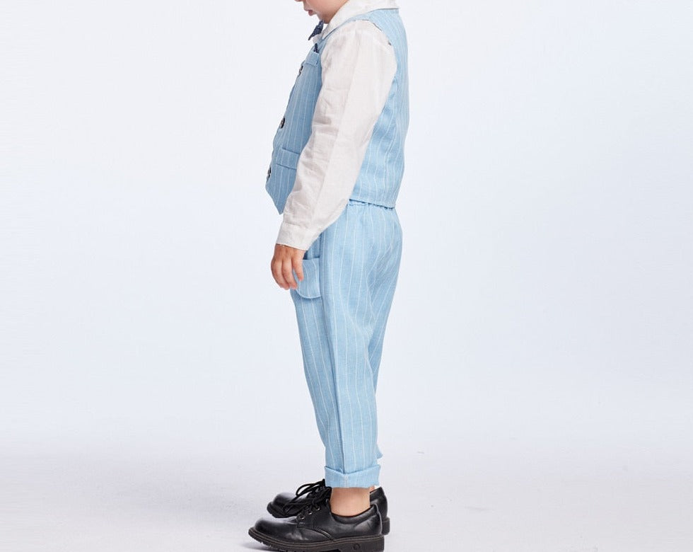 Elegante Baby Outfit voor Feest & Bruiloft – LittleGent Set