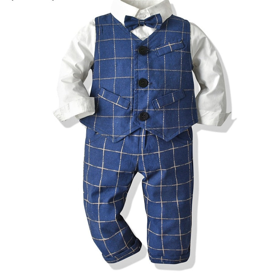 Elegante Baby Outfit voor Feest & Bruiloft – LittleGent Set
