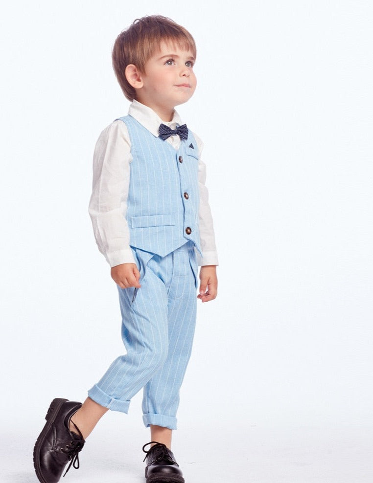Elegante Baby Outfit voor Feest & Bruiloft – LittleGent Set