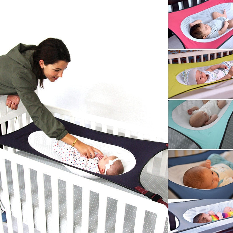 Baby Hangmat – Ademend & Ergonomisch Slaaphangmatje (0–6 maanden)