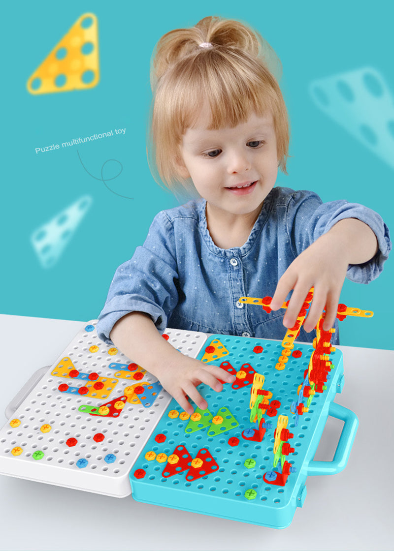 Educatieve Bouwset met Speelgoed Boormachine voor Kinderen