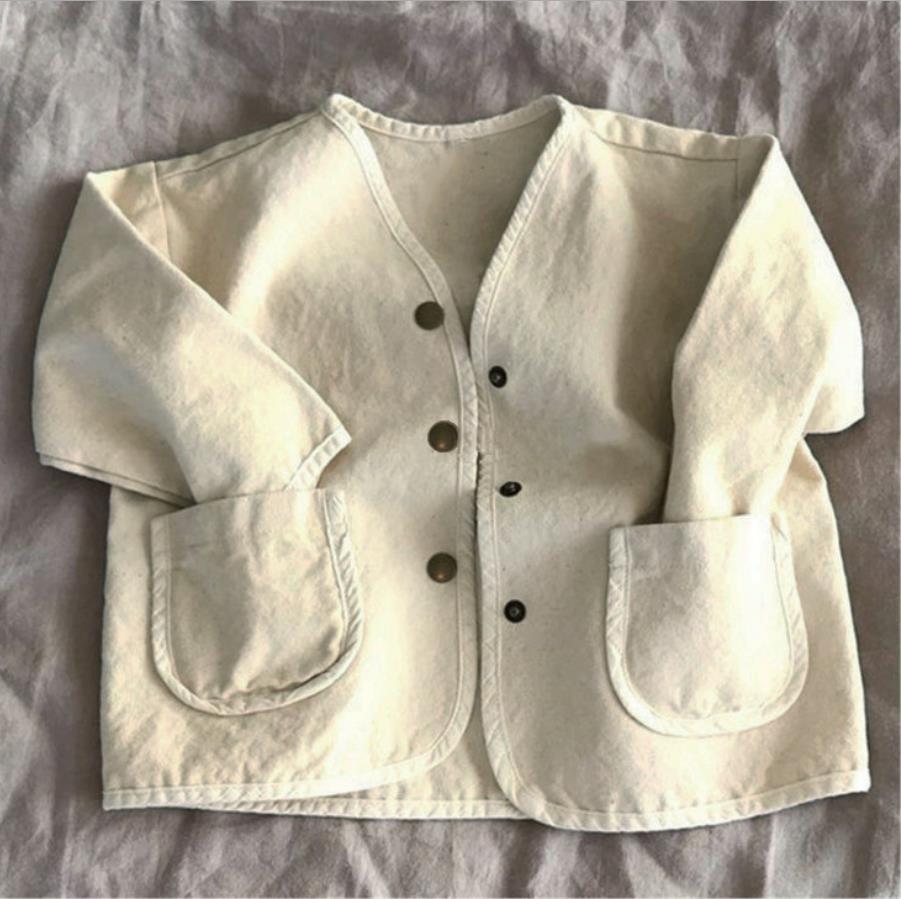 EasyWear Denim Baby Jasje Unisex | Spijkerjasje voor Meisjes & Jongens | 9 Maanden – 3 Jaar | Zachte Katoenmix met Drukknopen