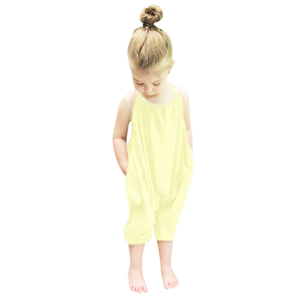 Luma Kids Halter Jumpsuit – Zomers, Luchtig en Comfortabel – Perfect voor Peuters en Kleuters
