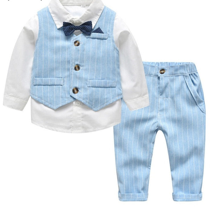 Elegante Baby Outfit voor Feest & Bruiloft – LittleGent Set