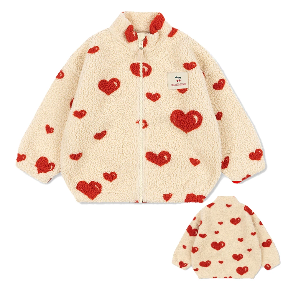 Kinderkleding van teddyfleece met print – jas, vest of broek, ritssluiting | berber fleece kind