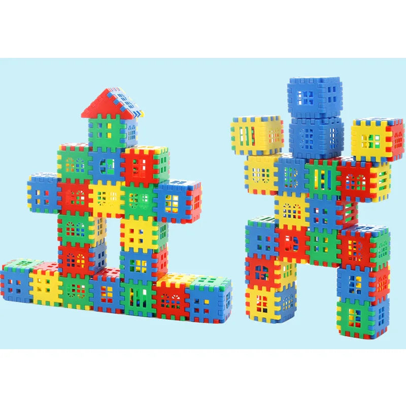 Grote Bouwstenen Set voor Kinderen – Educatieve Bouwblokken 50/100/160 Stuks