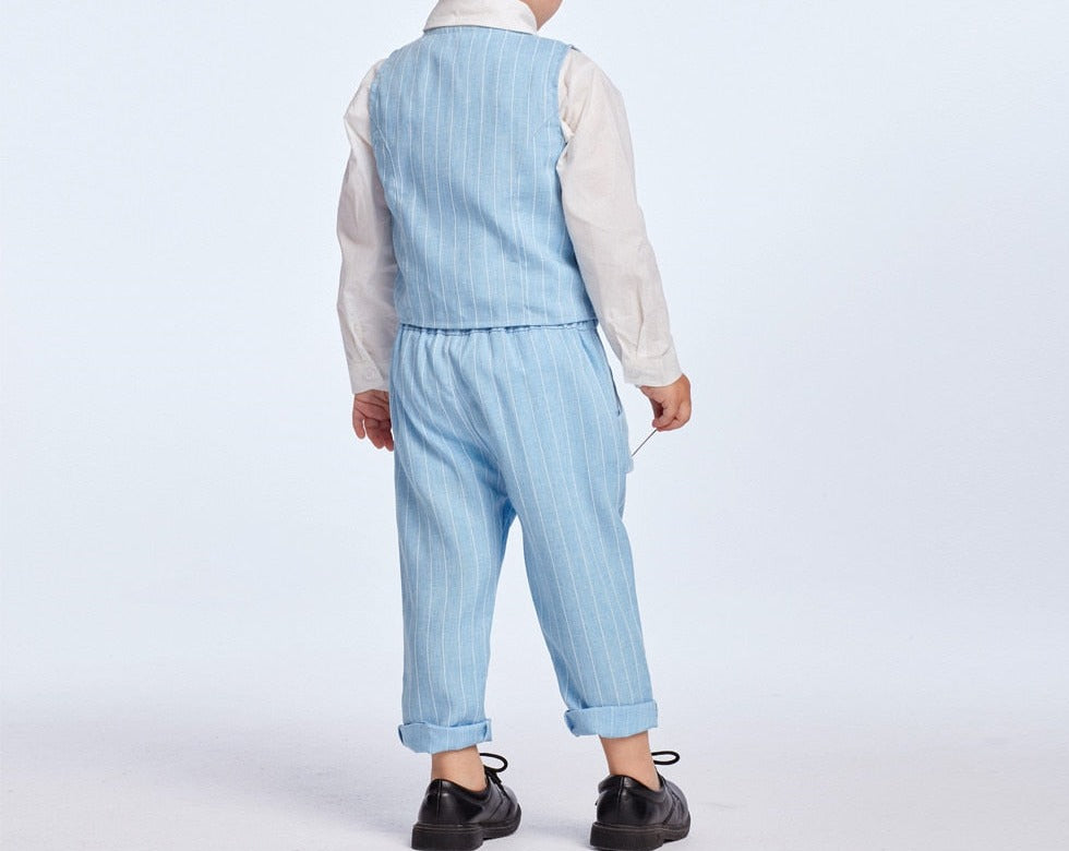 Elegante Baby Outfit voor Feest & Bruiloft – LittleGent Set