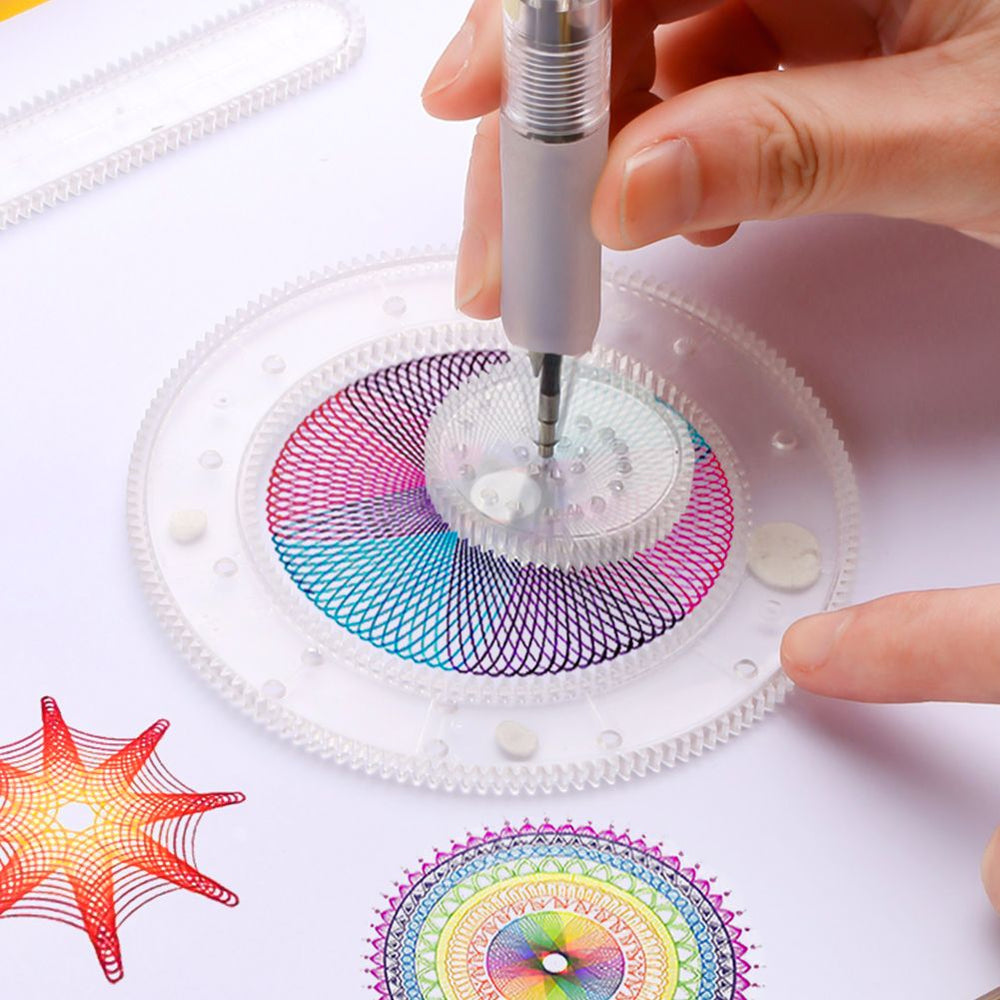 GeoArt Creator Set – Creatief Spirograph Speelgoed voor Kinderen & Volwassenen