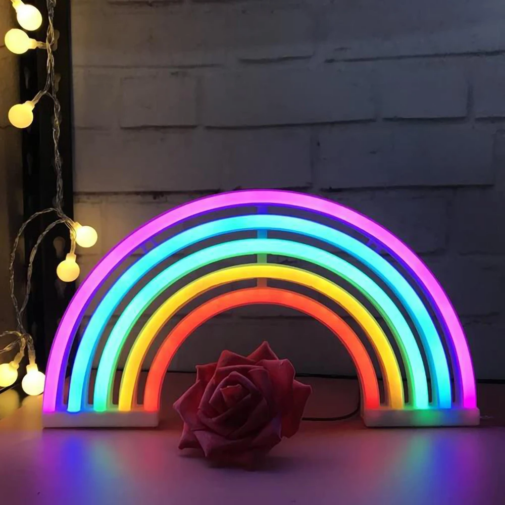 Luminia Rainbow Nachtlamp – Magisch Nachtlicht voor Kinderen