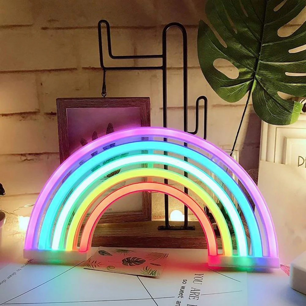 Luminia Rainbow Nachtlamp – Magisch Nachtlicht voor Kinderen
