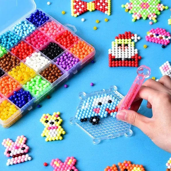 Waterkralen Knutselset Kind – Creatieve Kralen met Water (4+)