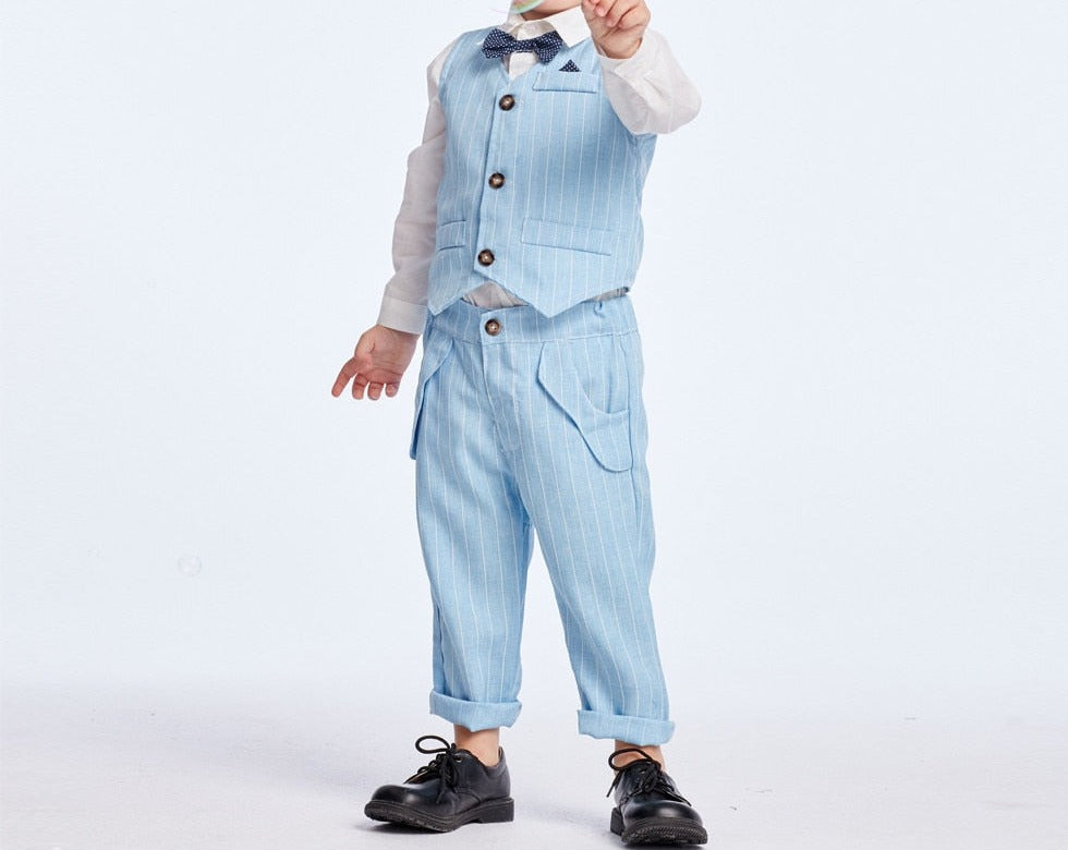 Elegante Baby Outfit voor Feest & Bruiloft – LittleGent Set