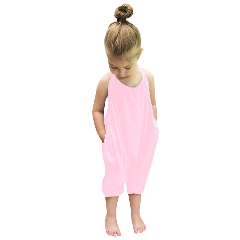 Luma Kids Halter Jumpsuit – Zomers, Luchtig en Comfortabel – Perfect voor Peuters en Kleuters
