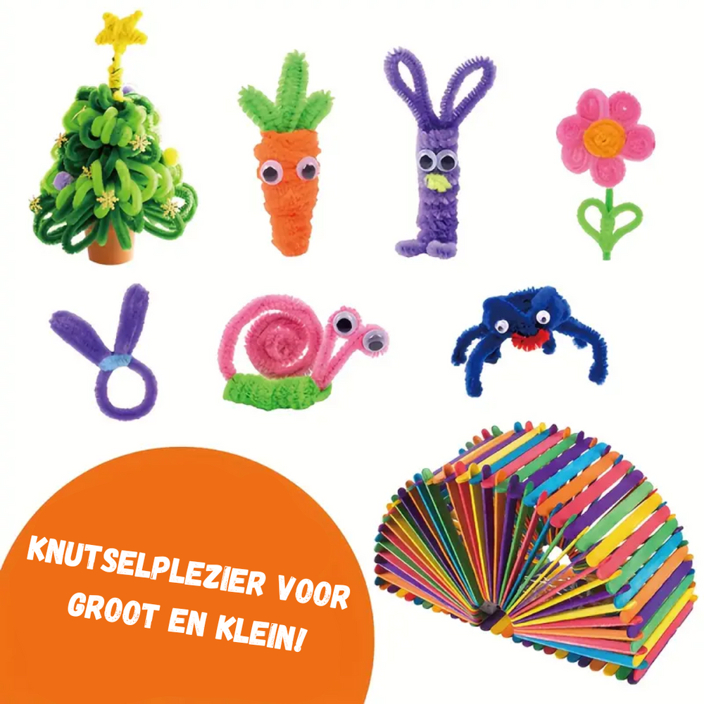 Knutselset 1000-delig – Complete Creatieve Set voor Kinderen