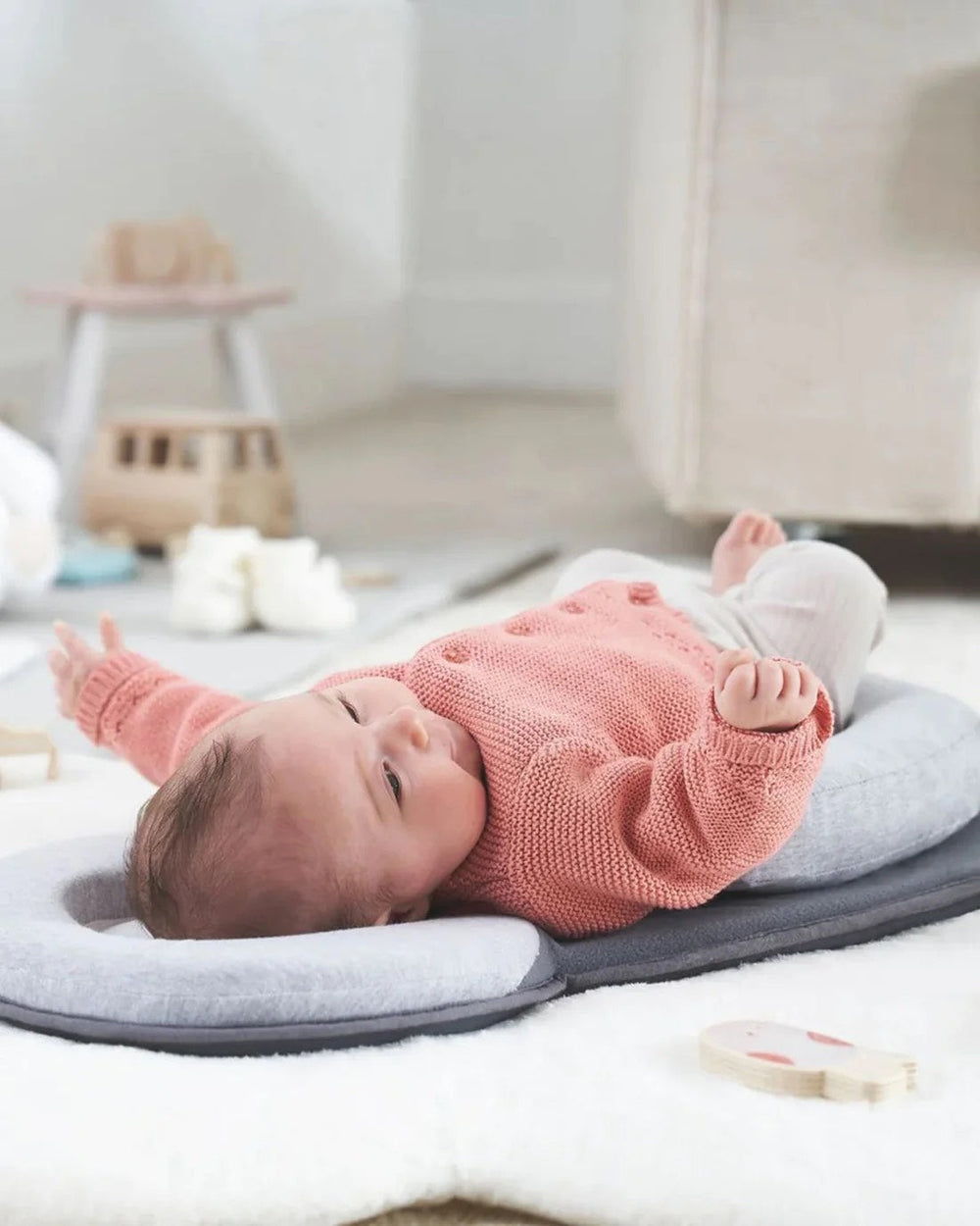 Ergonomisch Babynestje – Zacht & Ademend Baby Nest (0–12 Maanden)