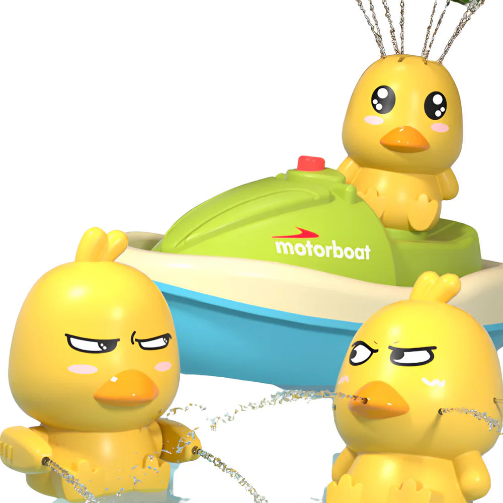 Interactief Eendje Badspeelgoed – Spuitend Waterplezier voor Baby’s & Peuters