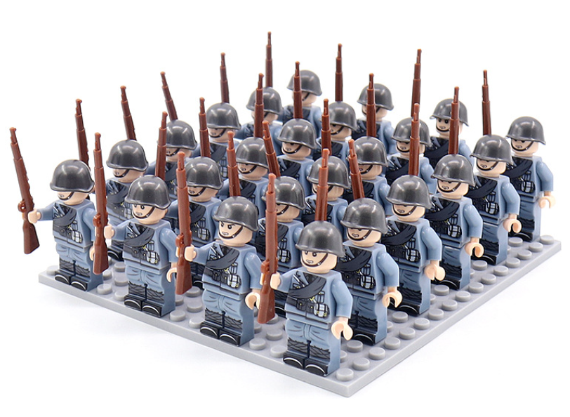 Bouwfiguren Set Kind – 21x Bouwpoppen Compatibel met Bouwstenen (6+)