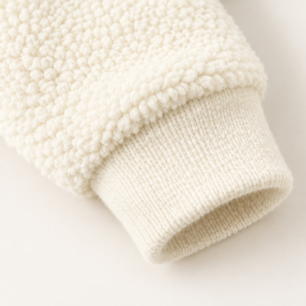 Draagjas 2-in-1 voor mama en baby – zachte fleece, capuchon, rits, zakken | babywearing hoodie