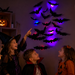 Halloween wanddecoratie met lichtgevende vleermuizen – 3D-effect, voor muur en deur | muurstickers
