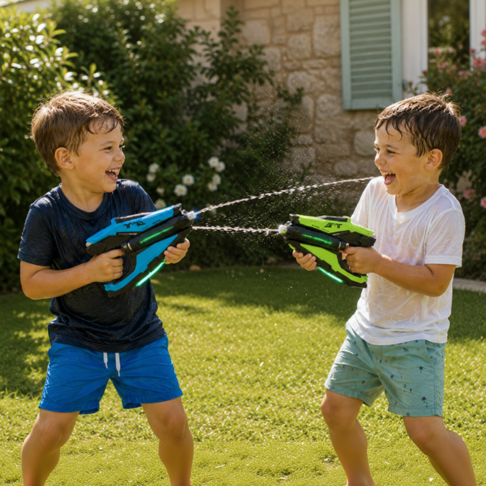 Automatisch Elektrisch Waterpistool – Oplaadbaar met Licht- & Geluidseffecten