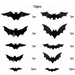 Halloween wanddecoratie met lichtgevende vleermuizen – 3D-effect, voor muur en deur | muurstickers