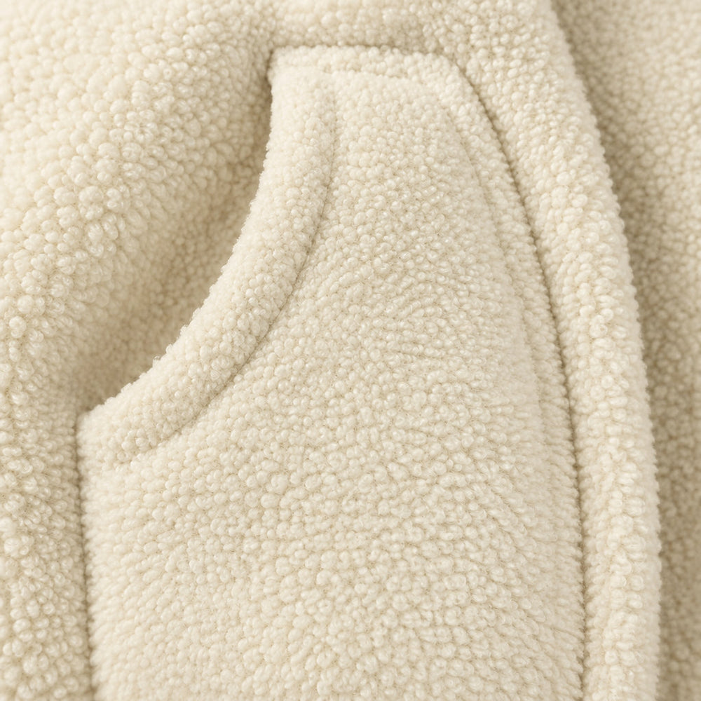 Draagjas 2-in-1 voor mama en baby – zachte fleece, capuchon, rits, zakken | babywearing hoodie
