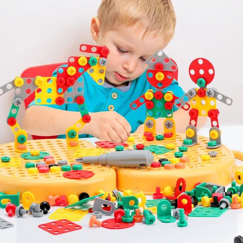 Speelgoed Boor Set Kind – Elektrische Bouwset & Constructiespeelgoed (3+)