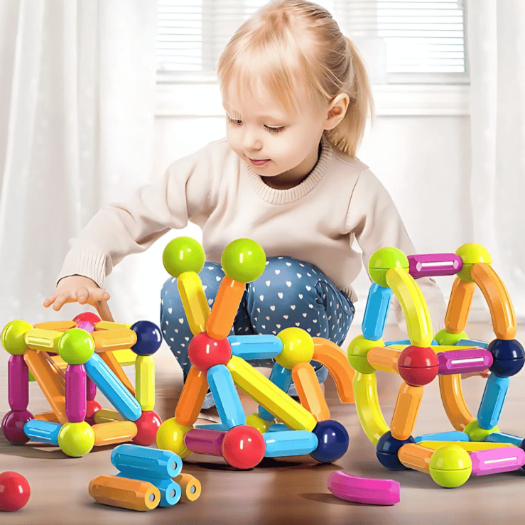 Magnetische Bouwset Kinderen | Veilig & Educatief Speelgoed 3-12 Jaar | Creatief STEM Spel