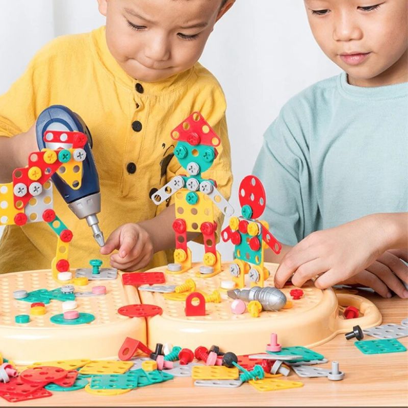 Speelgoed Boor Set Kind – Elektrische Bouwset & Constructiespeelgoed (3+)