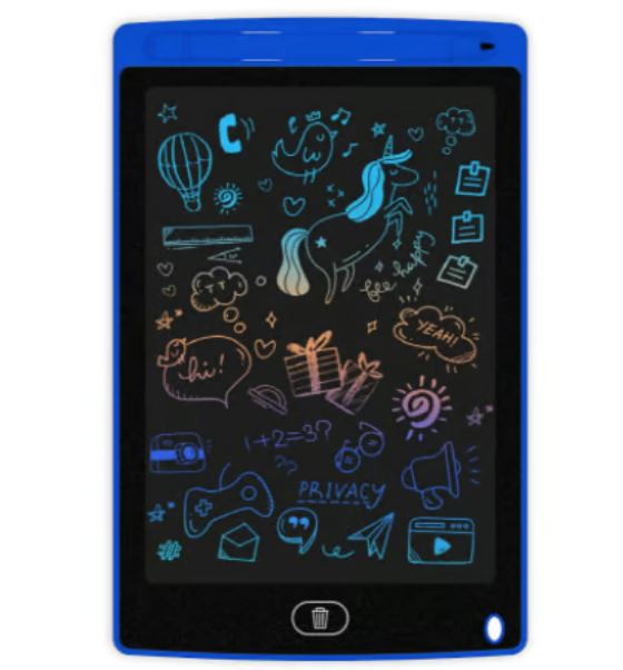 LCD Schrijftablet voor Kinderen – Herbruikbaar Digitaal Tekenbord met Wisfunctie – Ideaal voor Tekenen, Schrijven & Leren