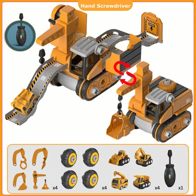 Bouw speelgoed kind – speelgoed gereedschap set 4+