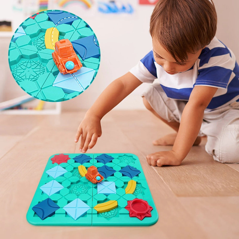 Educatief Auto Puzzelspel voor Kinderen – Stimuleert Logisch Denken & Creativiteit – Vanaf 3 Jaar