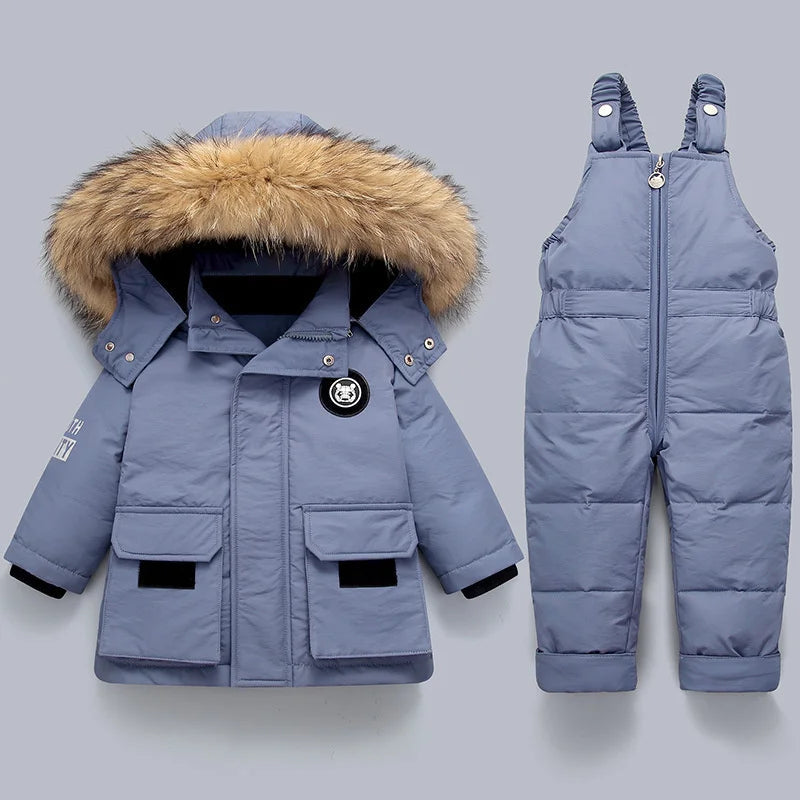 CozyWinter Baby Sneeuwpak – Warm, Gewatteerd & Comfortabel voor Winterplezier