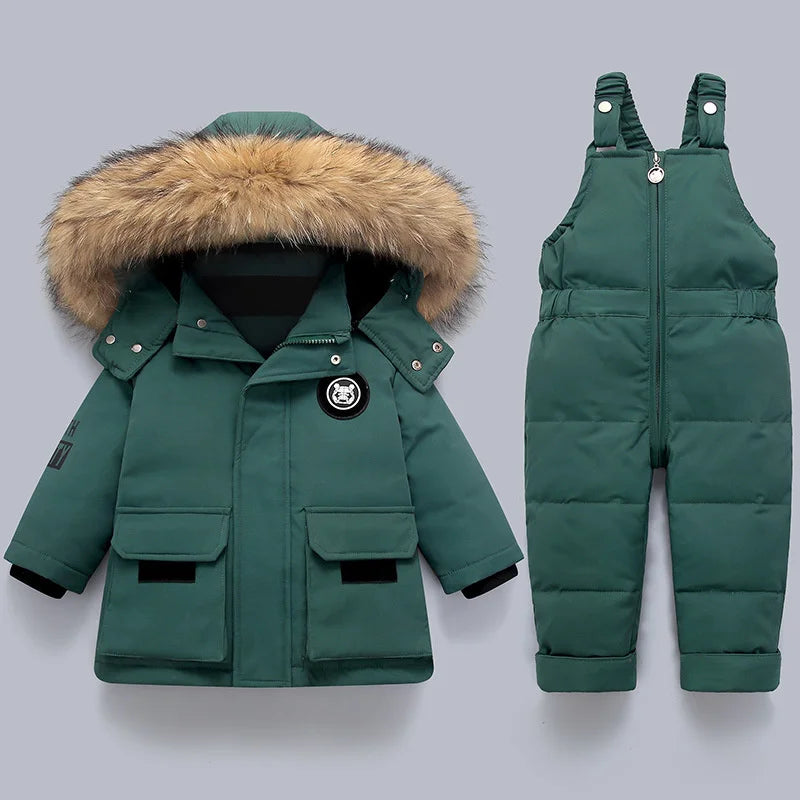 CozyWinter Baby Sneeuwpak – Warm, Gewatteerd & Comfortabel voor Winterplezier