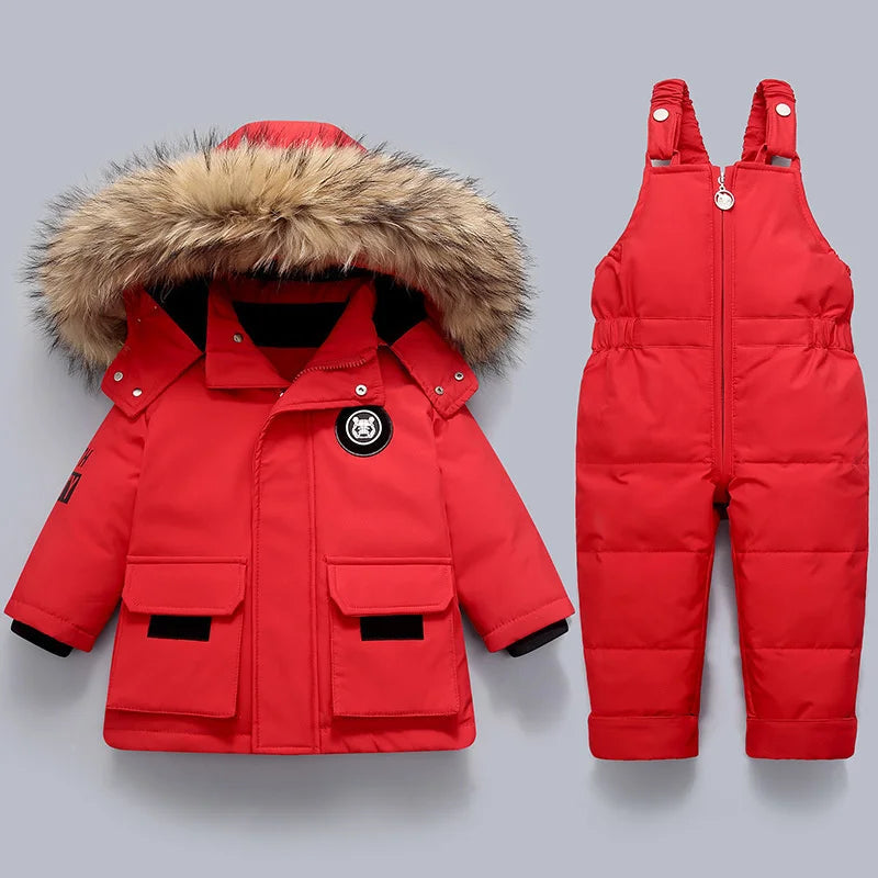 CozyWinter Baby Sneeuwpak – Warm, Gewatteerd & Comfortabel voor Winterplezier