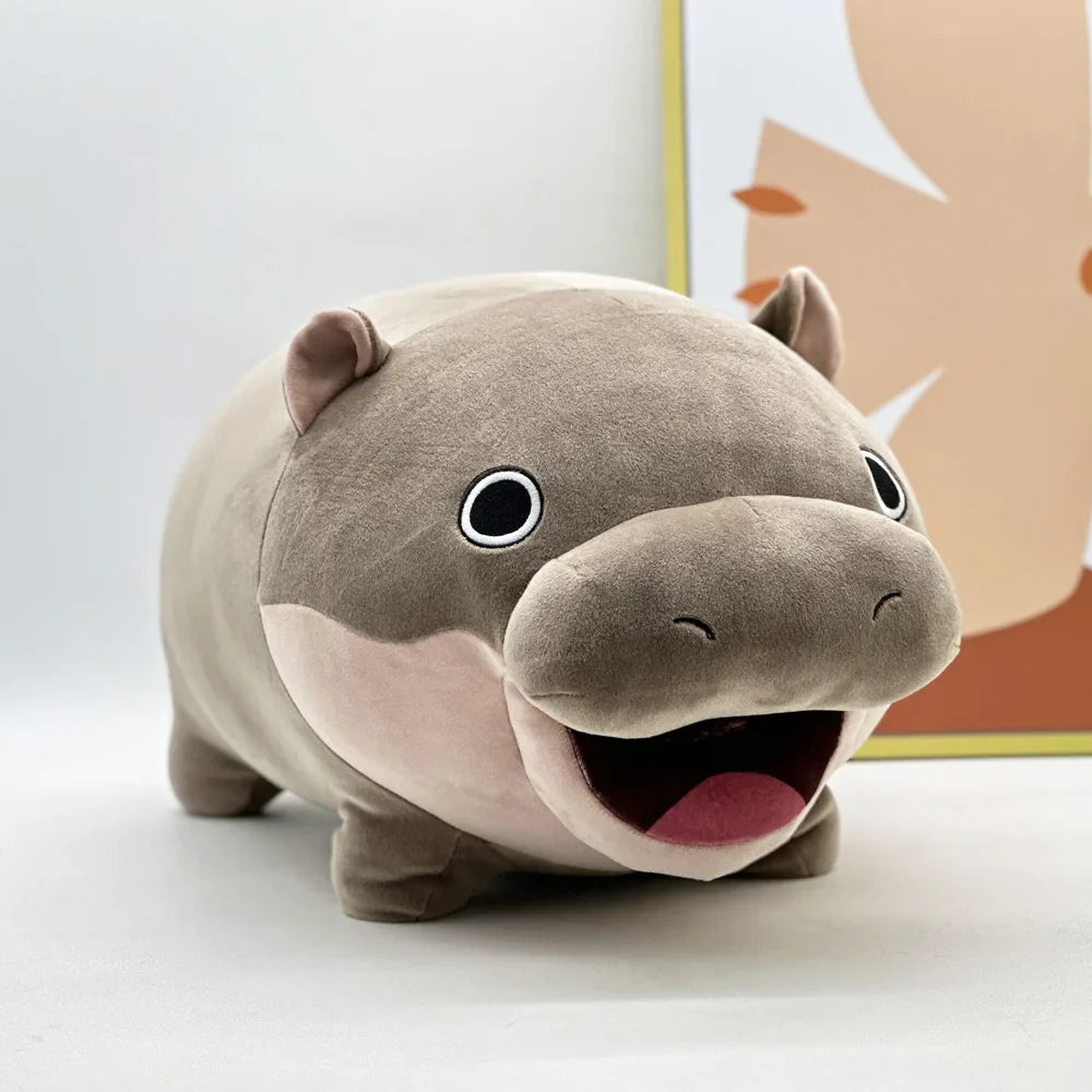 Nijlpaard Knuffel Groot – Zachte Pluche Knuffel 42 cm