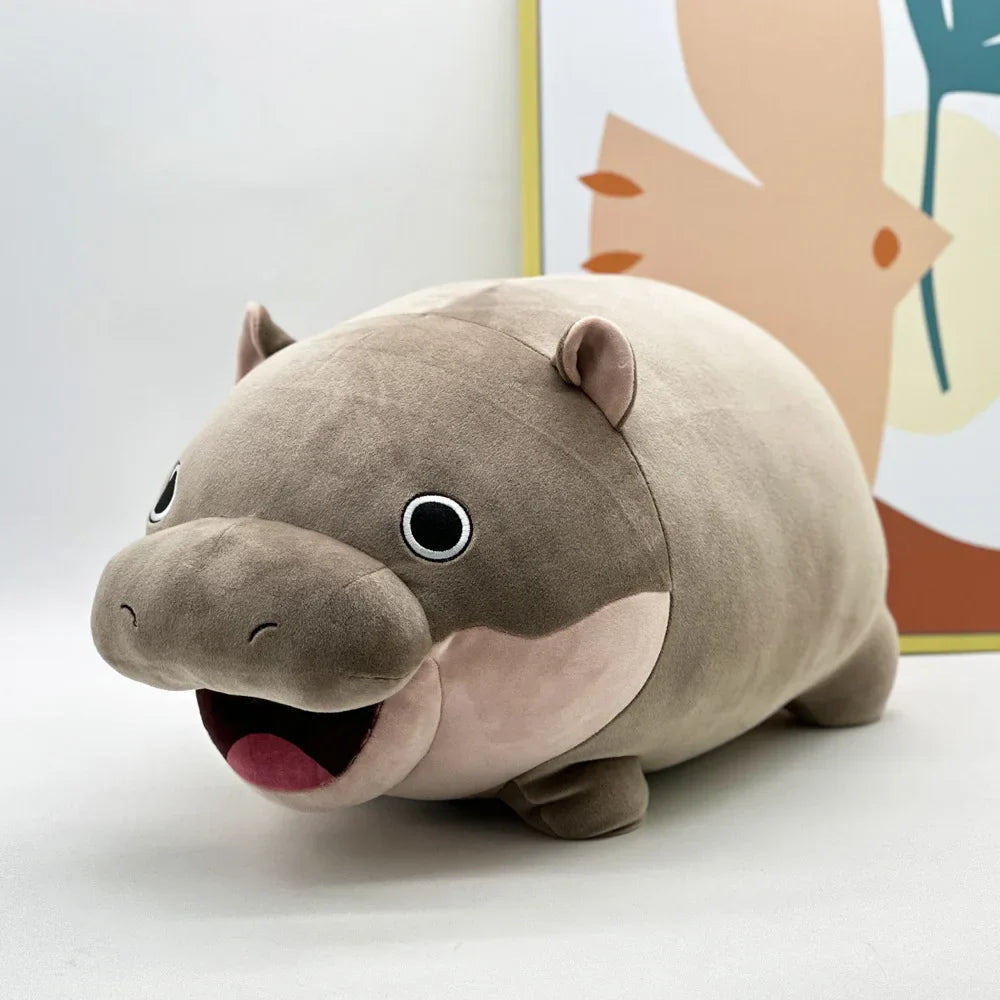 Nijlpaard Knuffel Groot – Zachte Pluche Knuffel 42 cm