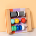 Magnetisch busy board Montessori van hout – keuze uit 12 activiteiten, compact | activiteitenbord