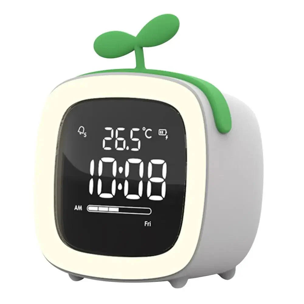 LED Kinderwekker & Nachtlampje – Schattig Konijn Design