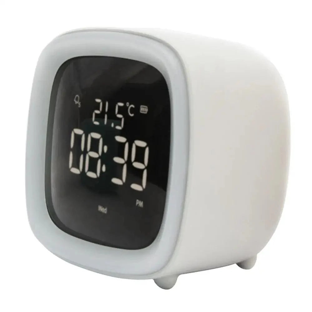 LED Kinderwekker & Nachtlampje – Schattig Konijn Design