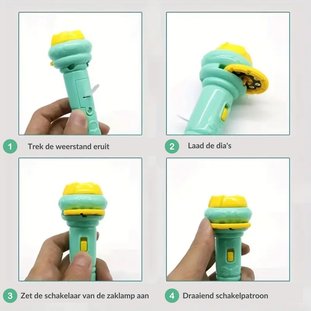 LumoLanta Verhalenprojector – Magisch Nachtlampje voor Kinderen