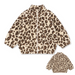 Kinderkleding van teddyfleece met print – jas, vest of broek, ritssluiting | berber fleece kind