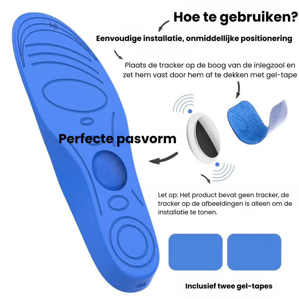 FootGuard Airtag Inlegzool – Veiligheid & Comfort voor Kinderen