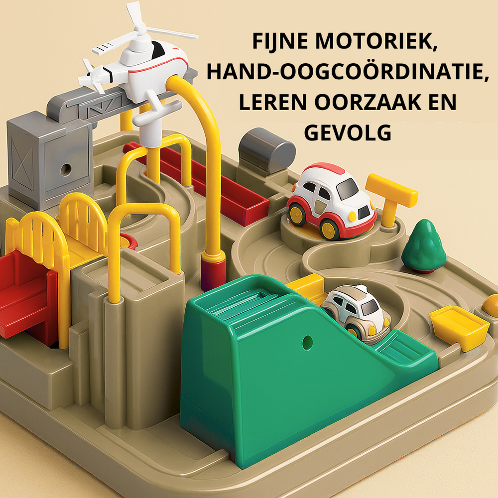 Auto in de Stad Spel | Educatief Speelgoed voor Kinderen 3+