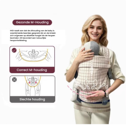 Baby Draagzak – Ergonomisch & Comfortabel voor Baby en Peuter