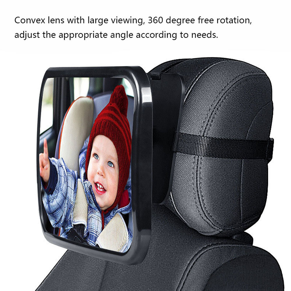 Autospiegel Baby Achterbank – 360° Verstelbare Baby Spiegel Auto