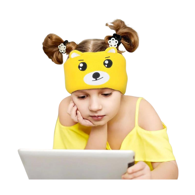 Draadloze Kinder Hoofdband Hoofdtelefoon met Volumebegrenzing | SnuggleSound AudioBand – Zacht, Veilig en Perfect voor Reizen en Slapen