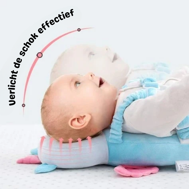 Baby Hoofd- en Rugbeschermer voor Leren Lopen | NestGuard SoftShield Valbescherming | Lichtgewicht en Comfortabel Veiligheidsrugzakje